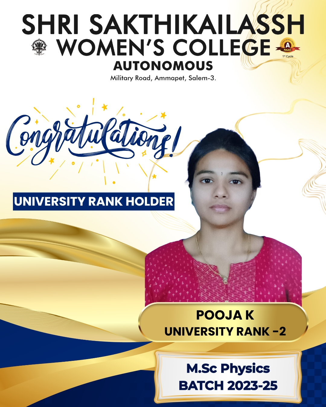 Gold Medalist Achievement